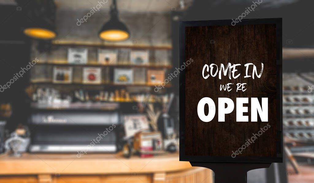 Insegna luminosa artigianale per un piccolo bistrot